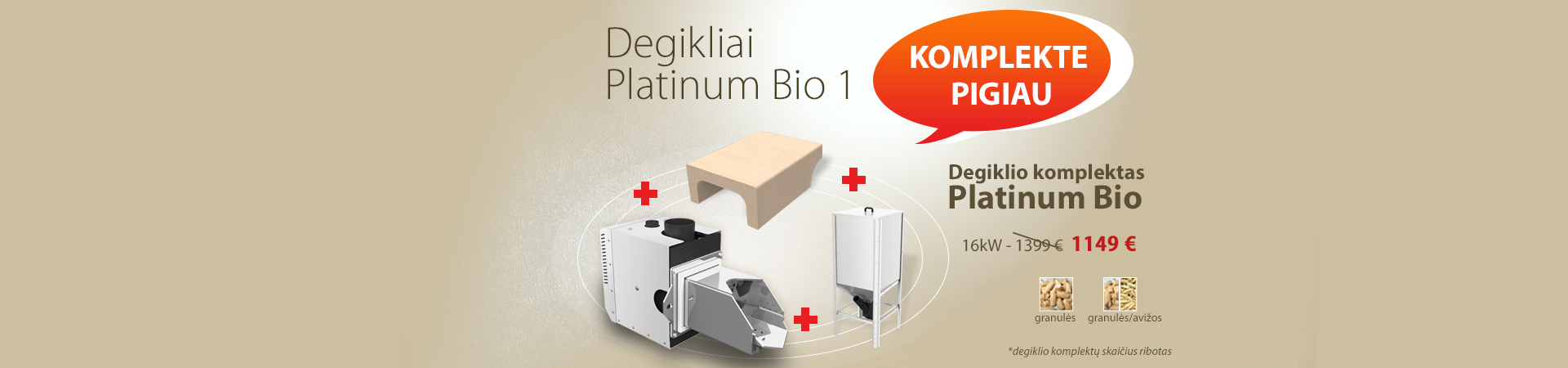 Platinum Bio Komplektas - akcija