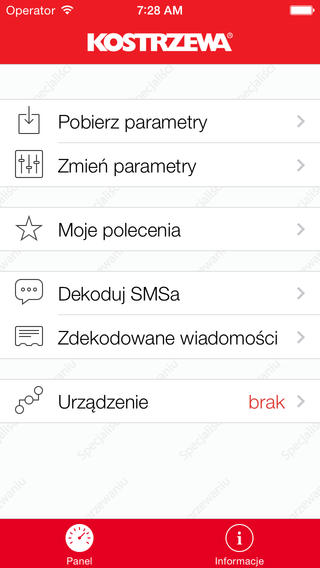 kostrzeva - aplikacija apple sistemoje