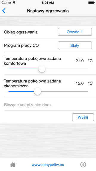 aplikacija iOS telefonams